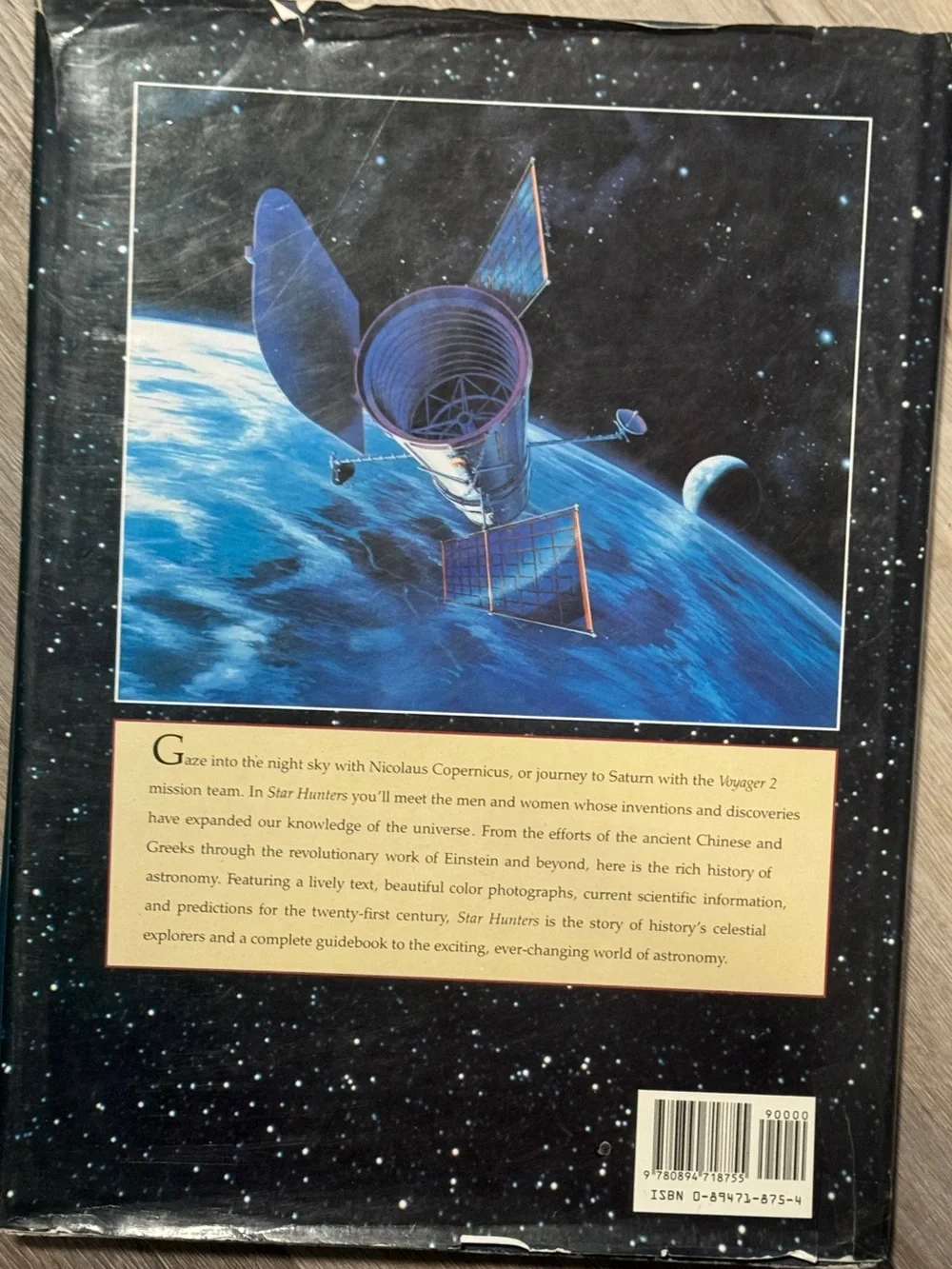 Vtg Star Hunters Hardcover Book - Black and Cream Edition